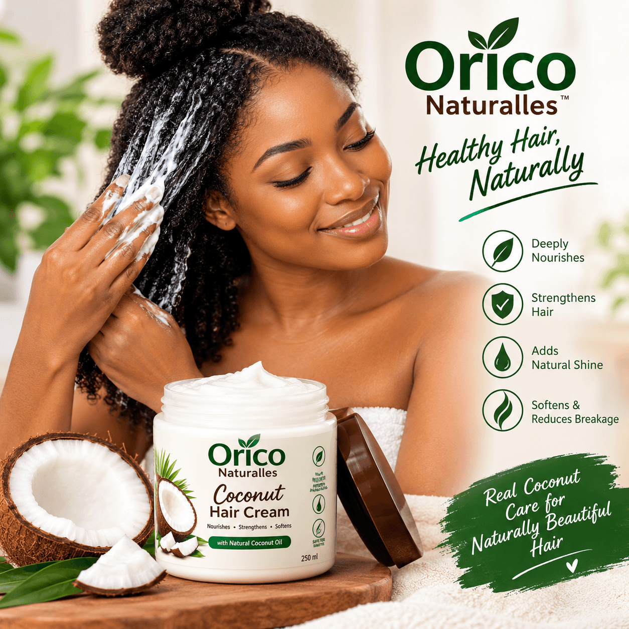 Coconut Hair Butter